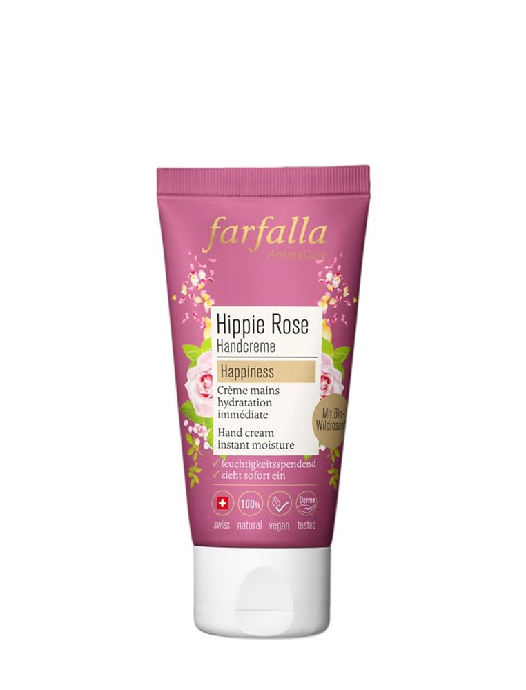 farfalla Handcreme Hippie rose Tb 50 ml