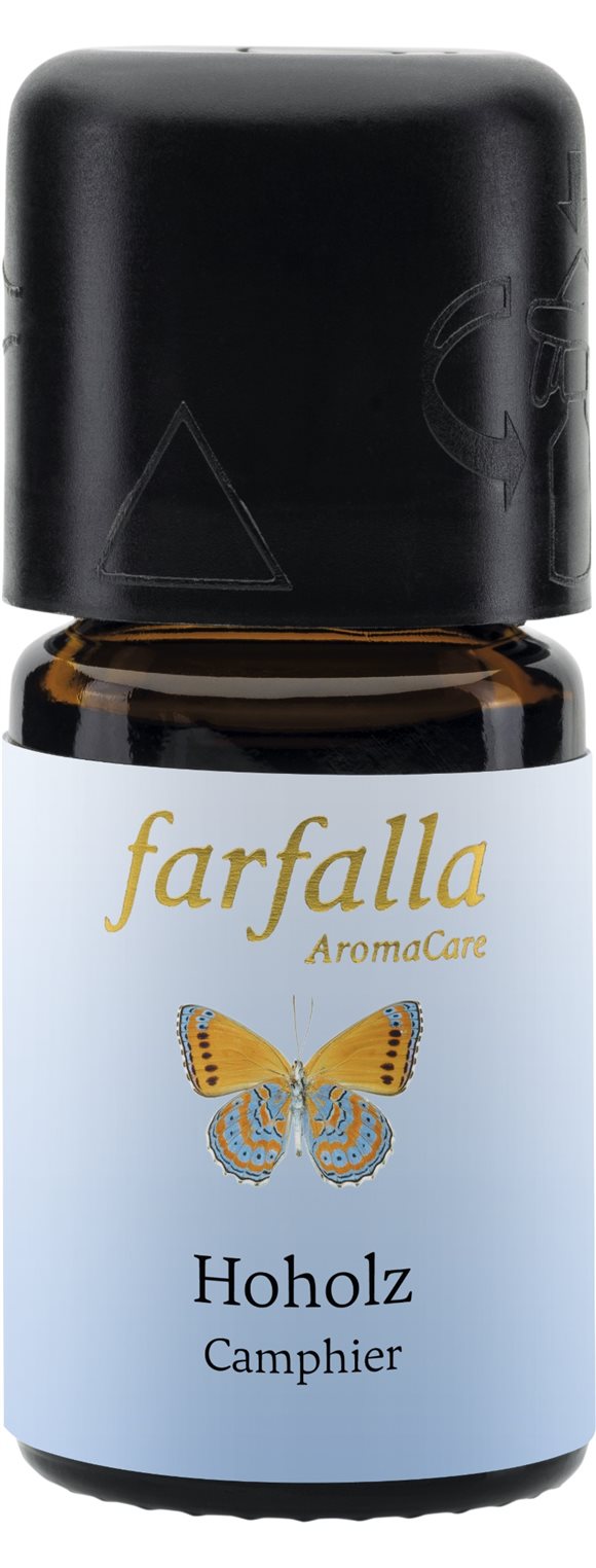 farfalla Legno di Hô (Canforo) olio essenziale bio 5 ml