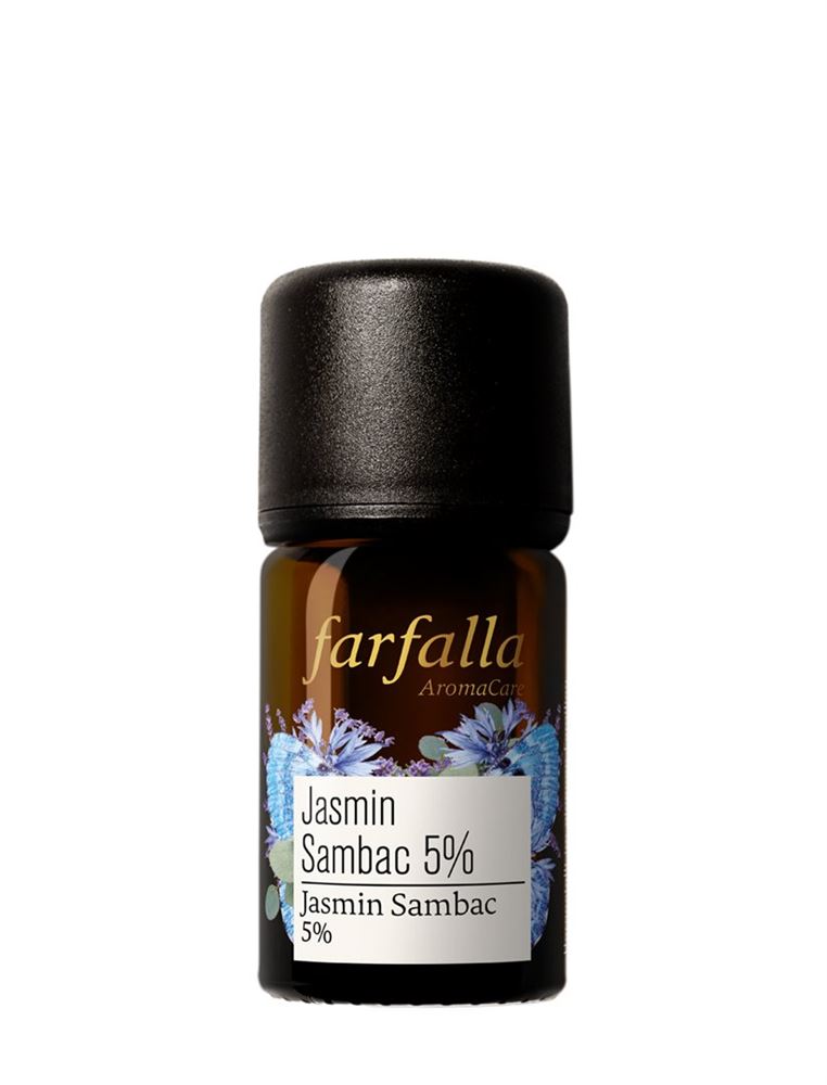 farfalla Jasmin Sambac 5% (95% Alkohol) Äth/Öl Absolue 5 ml