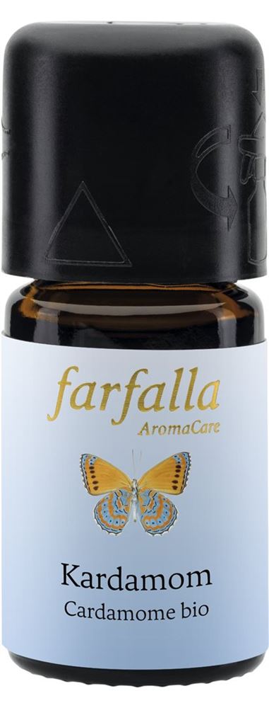 farfalla Olio essenziale kbA di Cardamomo flacone 5 ml