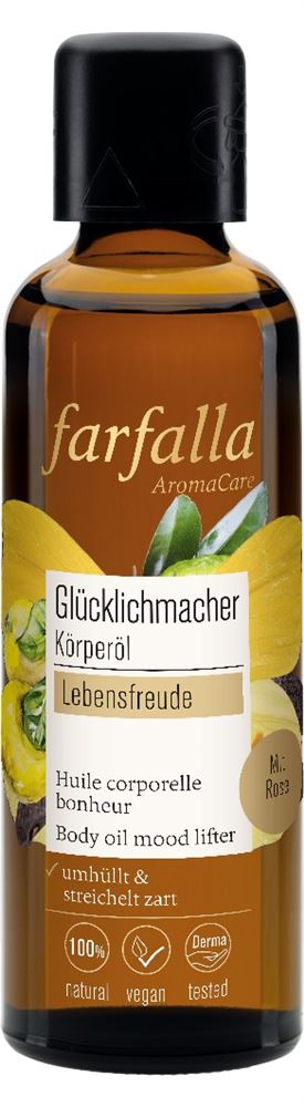 Image of farfalla Körperöl Lebensfreude Glücklichmacher Fl 75 ml
