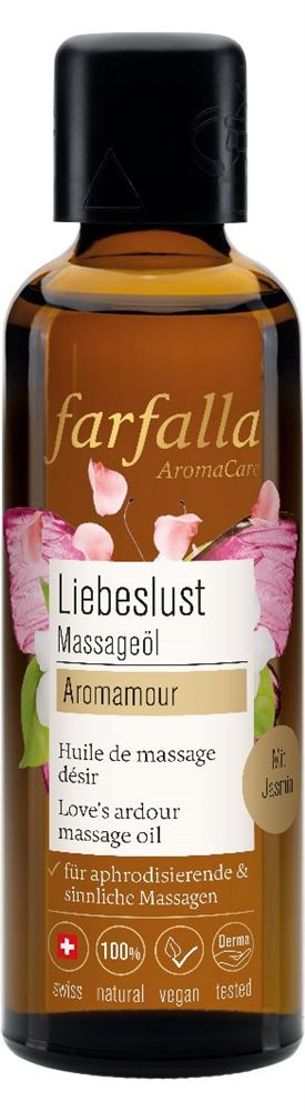Image of farfalla Massageöl Aromamour Liebeslust Fl 75 ml