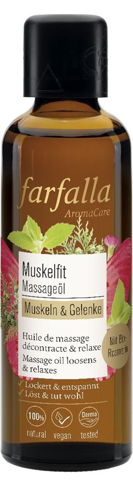 farfalla Massageöl Muskelfit 75 ml