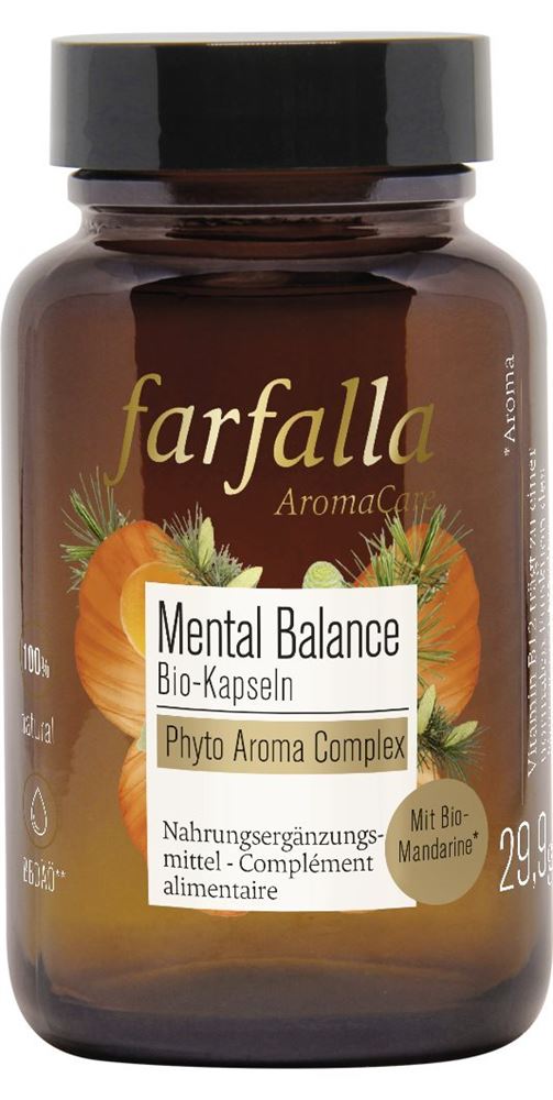 farfalla Mental Balance Kaps Bio Ds 60 Stk