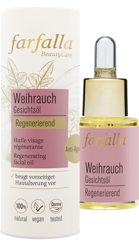 Image of farfalla Regenerierendes Gesichtsöl Weihrauch 15 ml