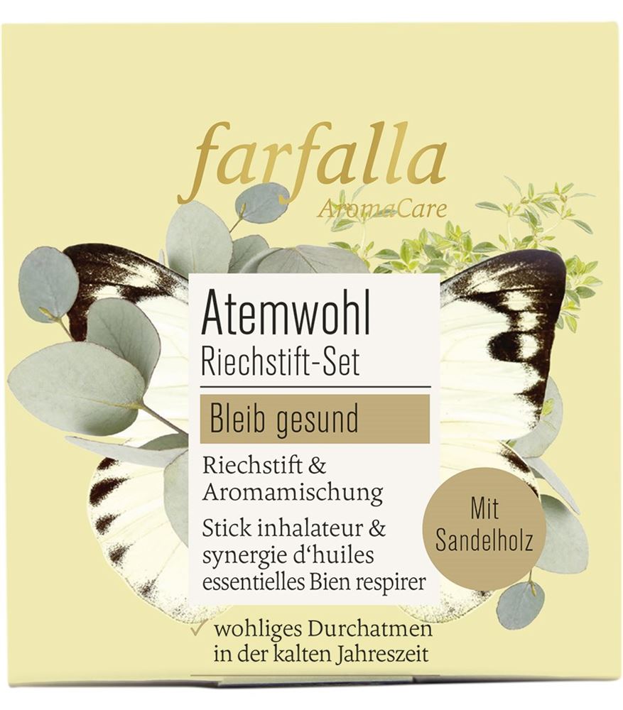 Image of farfalla Riechstift Set Atemwohl