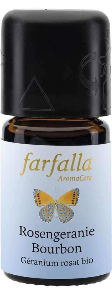 farfalla Geranio rosat Bourbon olio ess bio Grand Cru 5 ml
