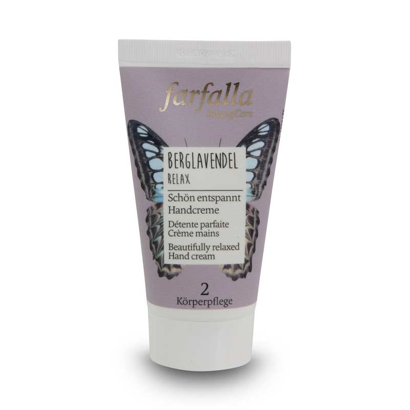 farfalla Schön entspannt Handcreme Berglavendel 50 ml