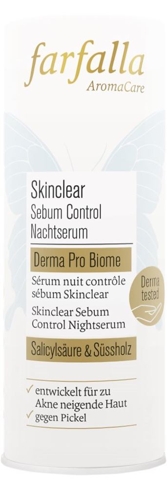 Farfalla Skinclear Sebum Control Nachtserum: Produktbild