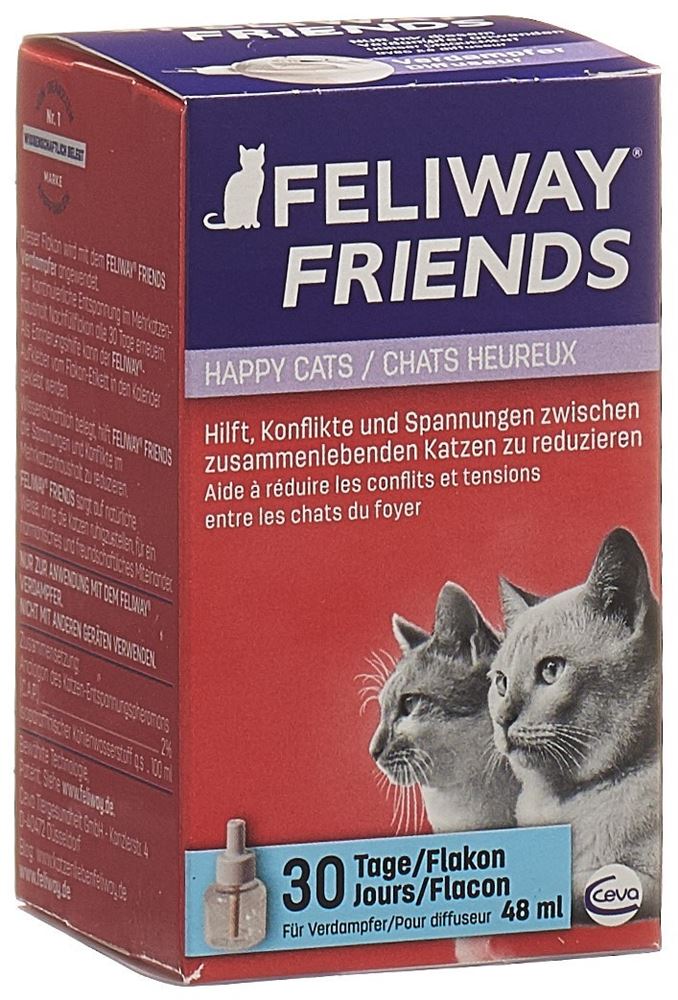 Ceva Feliway Friends 30 Tage Nachfüllflakon 48 ml