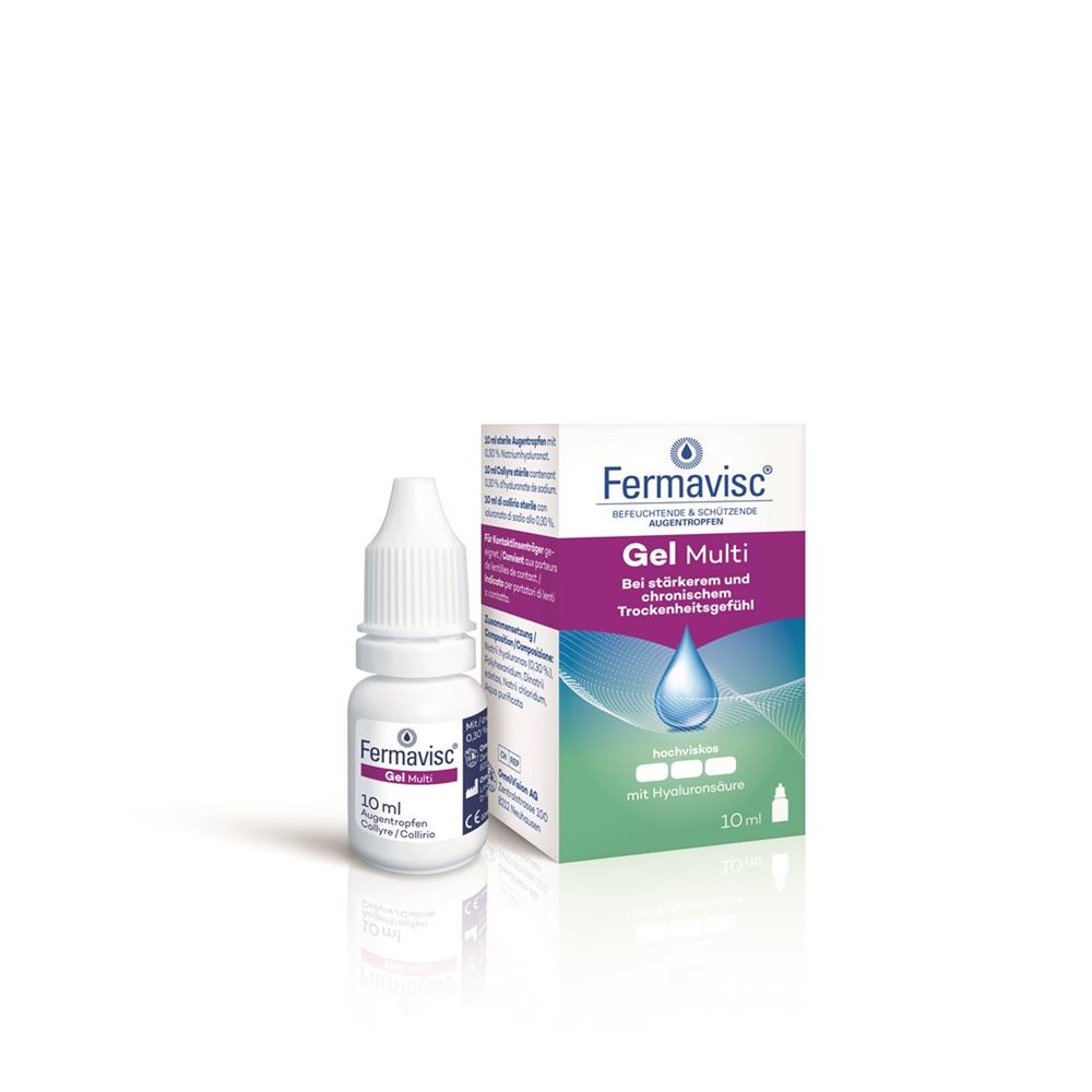 Fermavisc Gel multi gtt oft flacone 10 ml