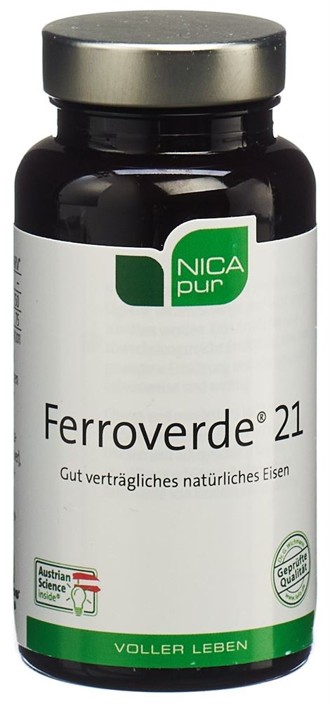 Ferroverde capsule 21 mg ferro vegetale conf. 60 pz