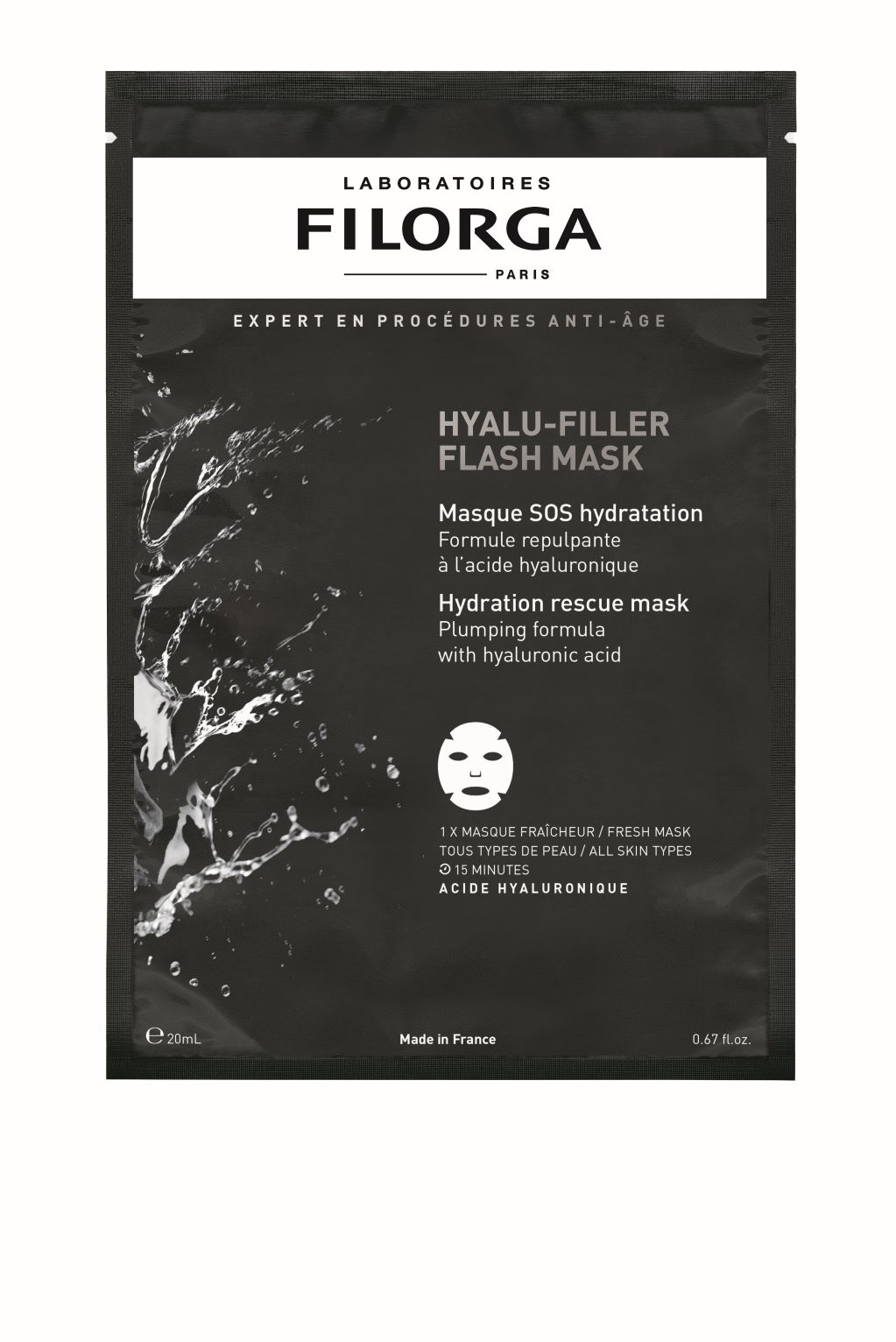 Filorga Hyalu-Filler Flash Mask 12 x 20 ml