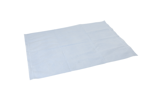 Image of Finess Schutzauflage 80x60cm 2-lagig mit PE unsteril blau 500 Stk