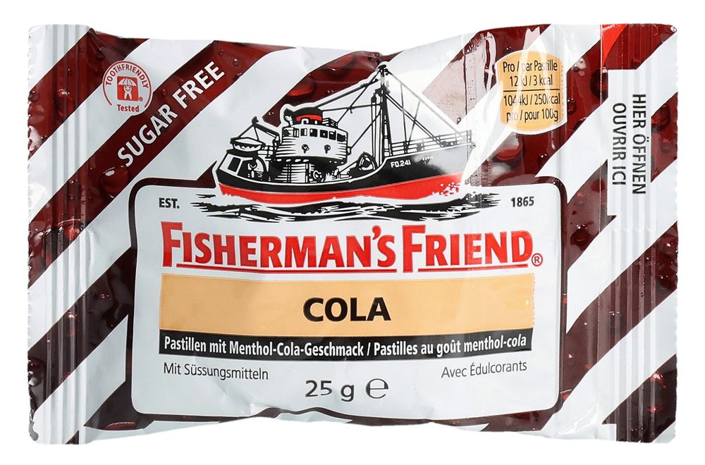 Fisherman's Friend Pastillen Cola ohne Zucker Btl 25 g