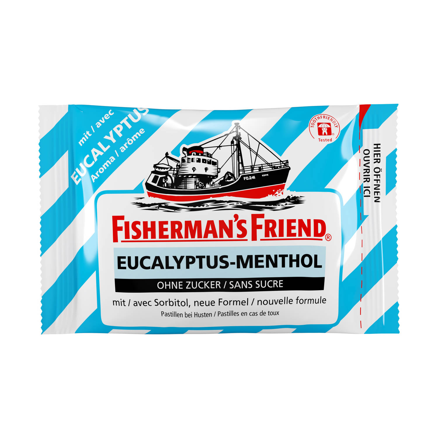 Fisherman's Friend Pastillen Eucalyptus ohne Zucker Btl 25 g