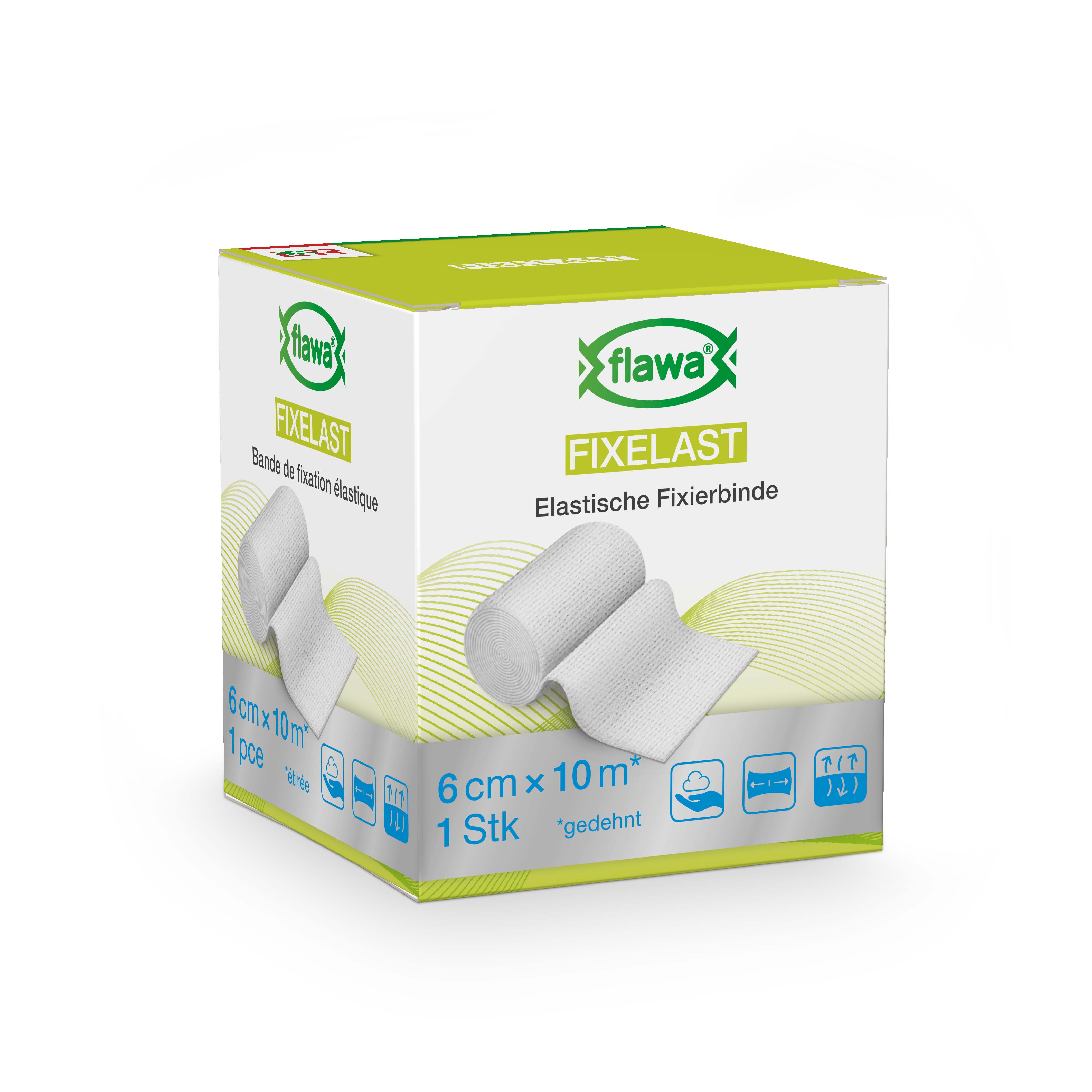 Image of Flawa Fixelast Fixierbinde 6cmx10m