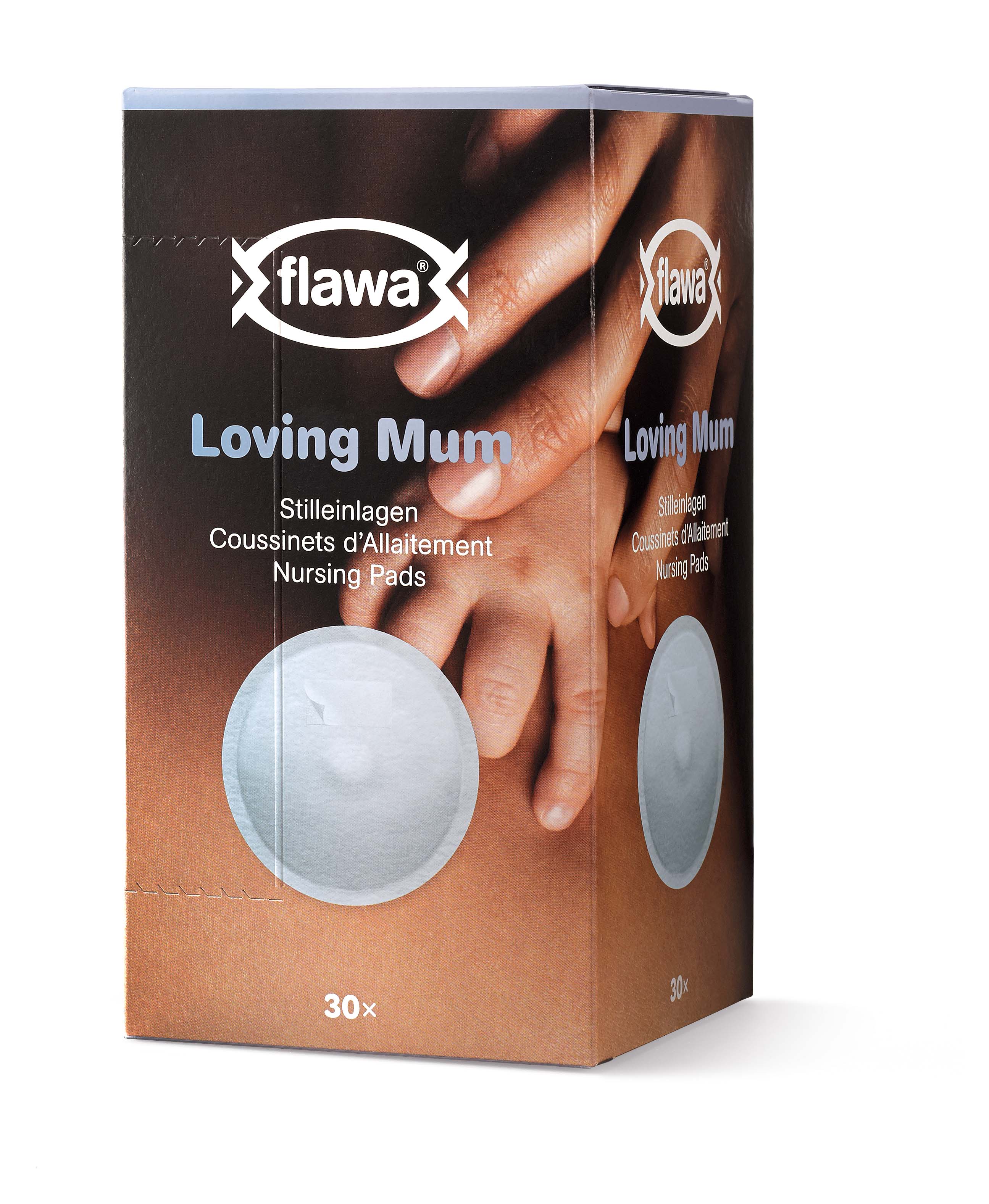 Image of Flawa Loving Mum Stilleinlagen Classic 30 Stk