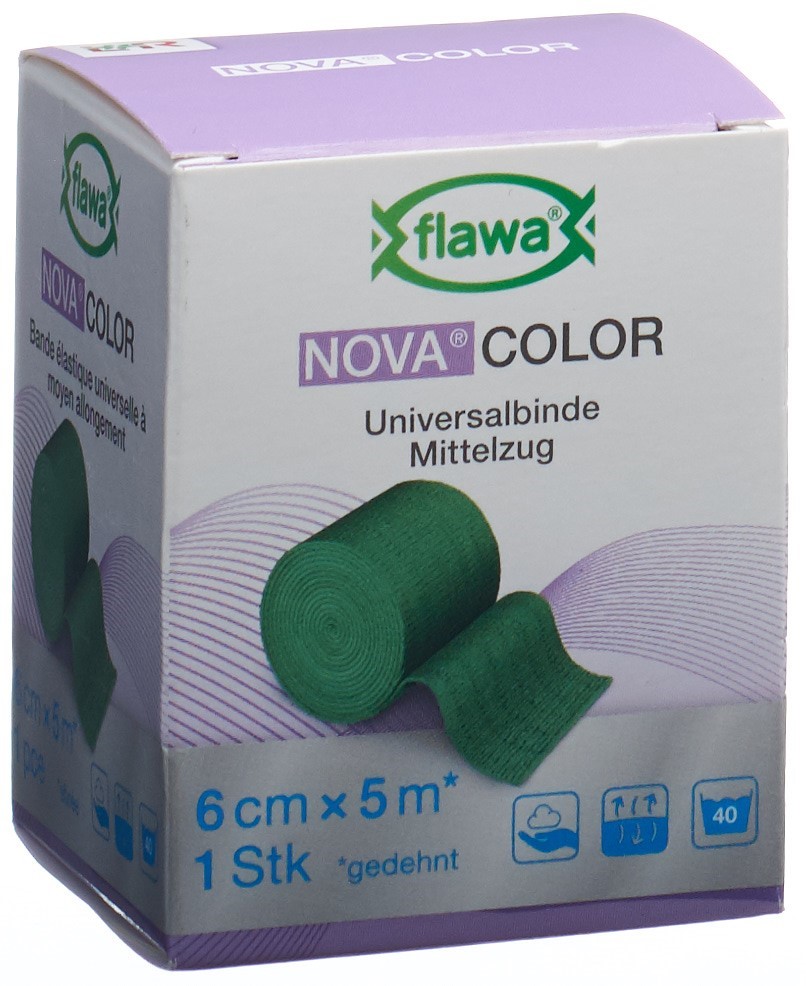 Flawa Nova Color bande idéale 6cmx5m verte