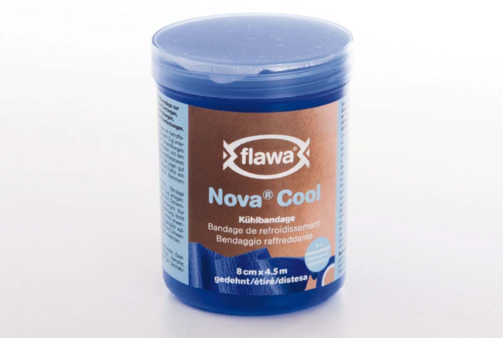 Image of Flawa Nova Cool Kühlbandage 8cmx4.5m Ds