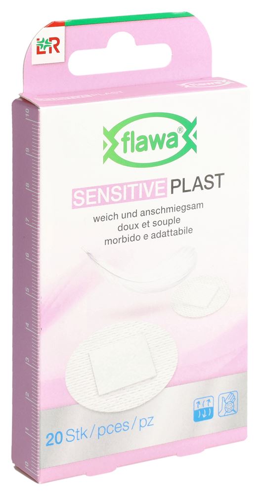 Flawa Sensitive Plast cerotti 2,2 cm rotondi 20 pezzi