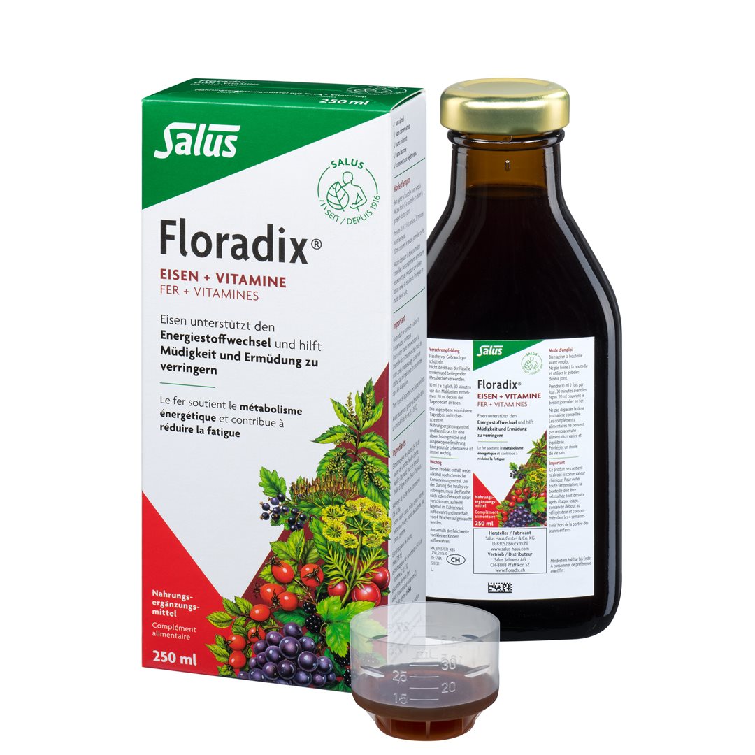 Floradix Eisen + Vitamine Fl 250 ml