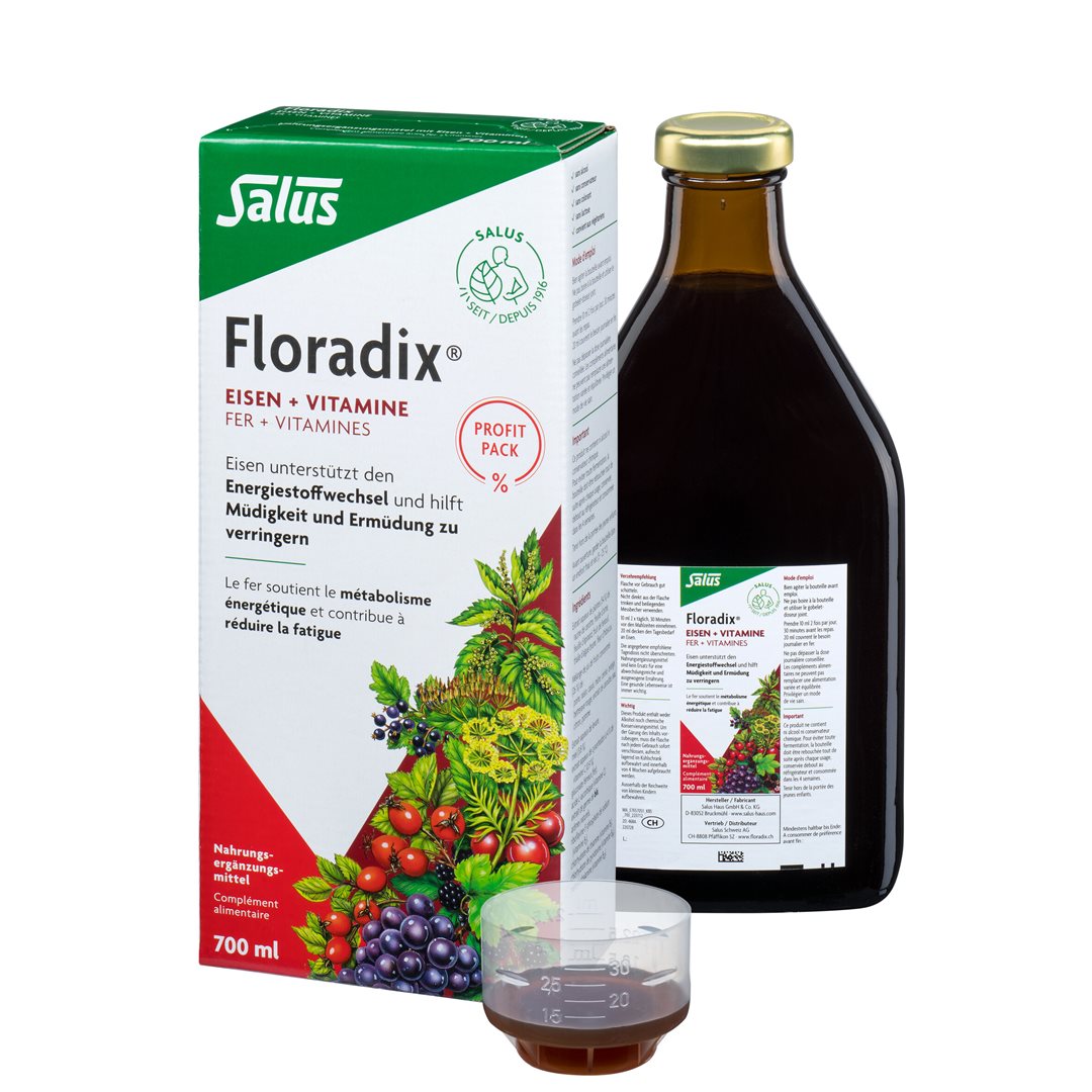 Floradix Eisen + Vitamine Profit Pack Fl 700 ml