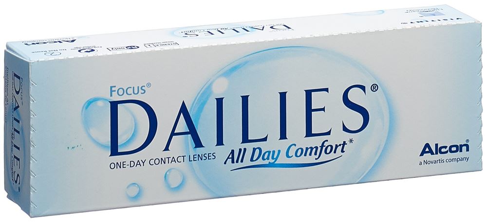 Focus Dailies all day comfort giornaliere -2,50dpt 30 pezzi