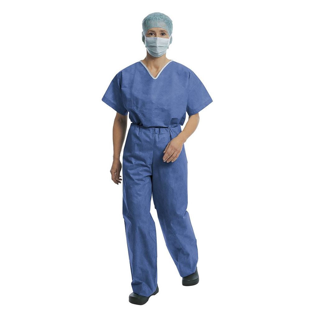 Image of Foliodress OP-Bereichsbekleidung S blau 50 Stk