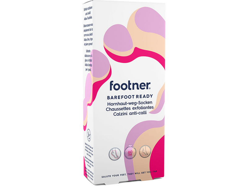 Footner Hornhaut-weg-Socken Barefoot ready