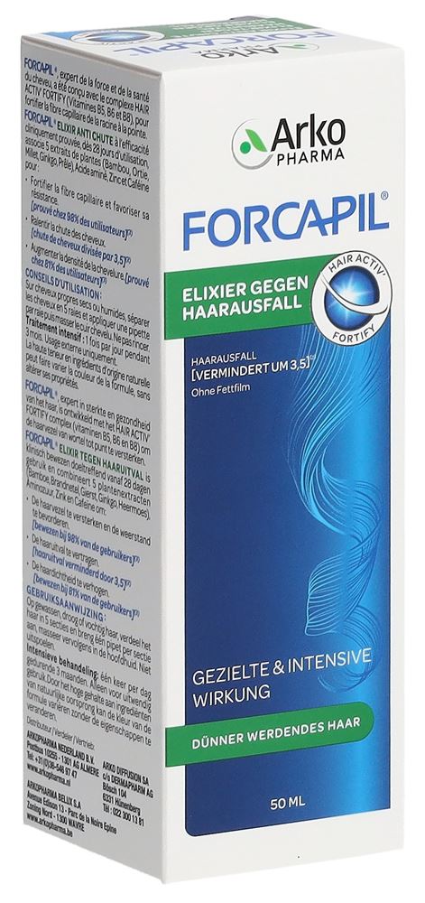 Forcapil Elixier gegen Haarausfall Fl 50 ml