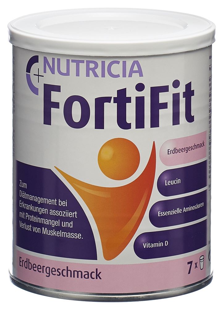 Image of FortiFit Plv Erdbeere Ds 280 g