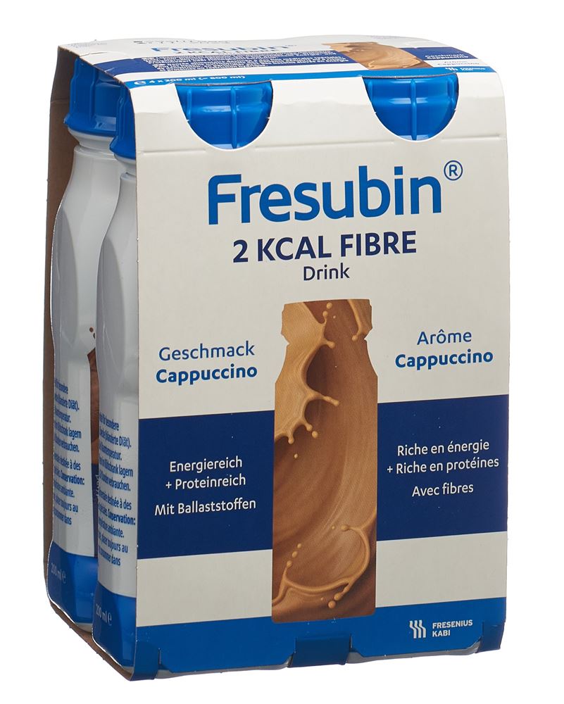 Fresubin 2 kcal Fibre Drink cappuccino 4 x 200 ml