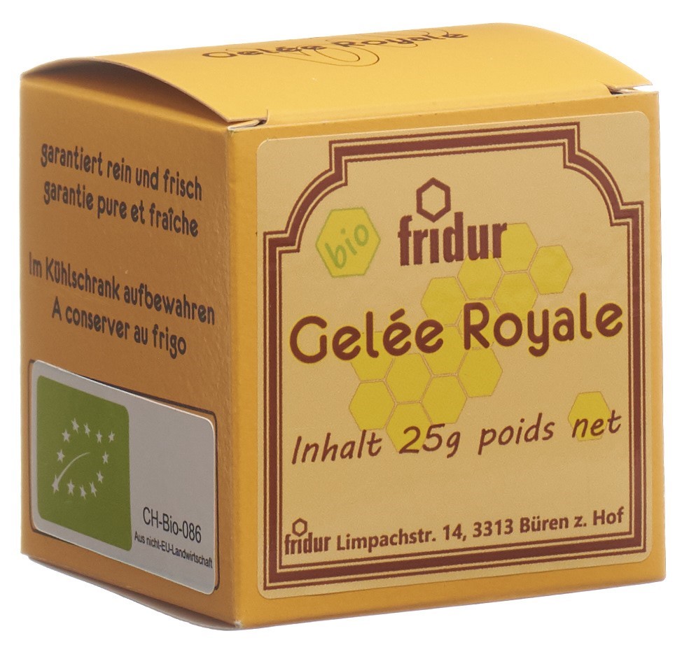 Image of Fridur Bio-Gelée-Royale Glas 25 g