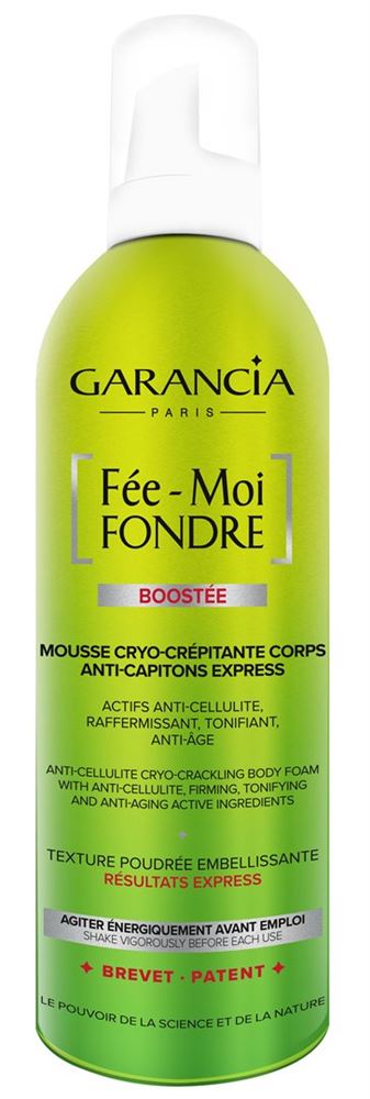 Garancia - Fée-Moi Fondre Boostée, Mousse cryo-crépitante corps anti-capiton express, 400 ml