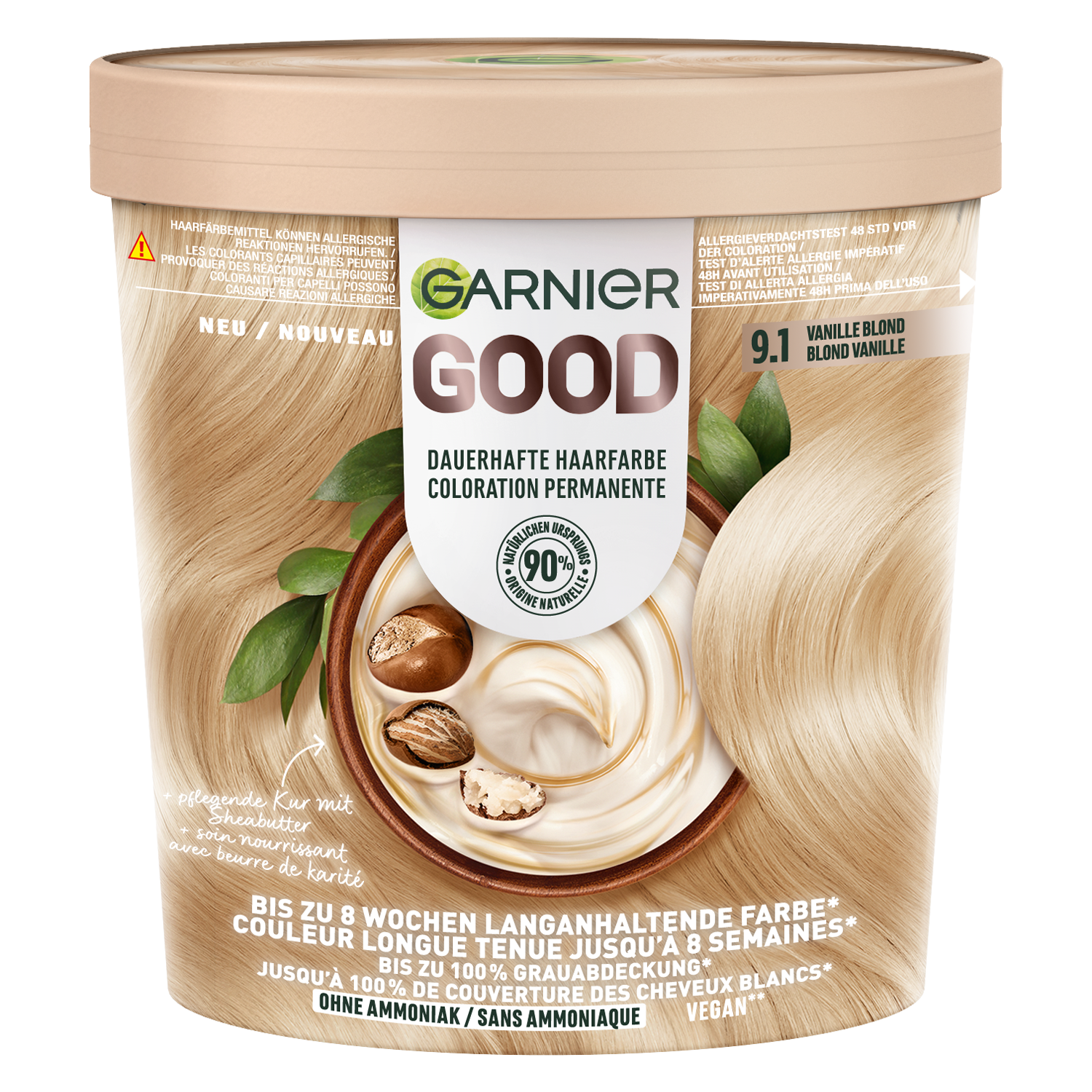 Garnier Good Color permanent 9.1 Vanilla Blonde Tb