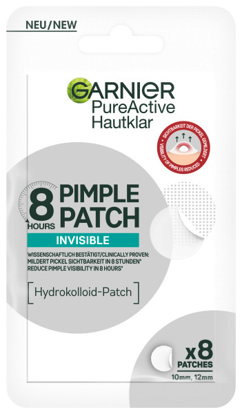 Garnier - 8H Invisible Pimple Patch, 8 Stück