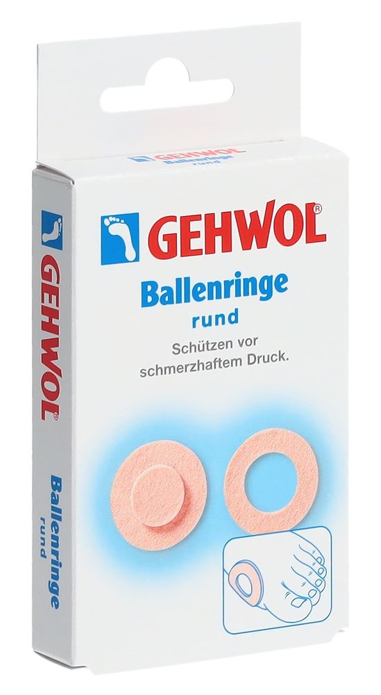 Gehwol Ballenringe rund 6 Stk