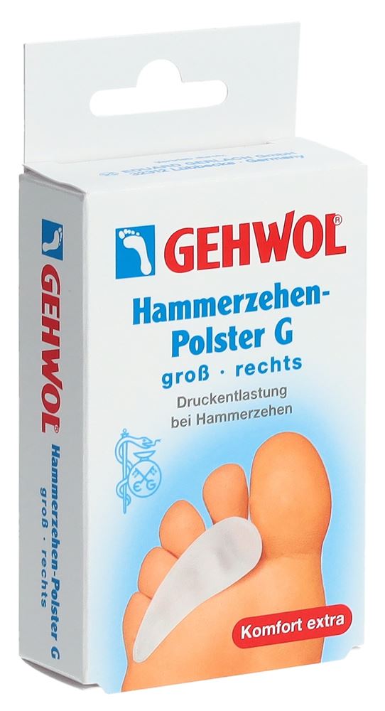 Gehwol Hammerzehen-Polster G gross rechts