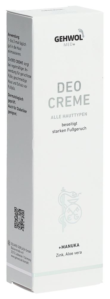 Gehwol MED Deo Creme Tb 75 ml