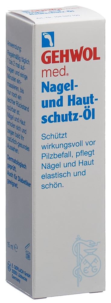 Gehwol med olio protettivo per unghie e pelle flacone 15 ml
