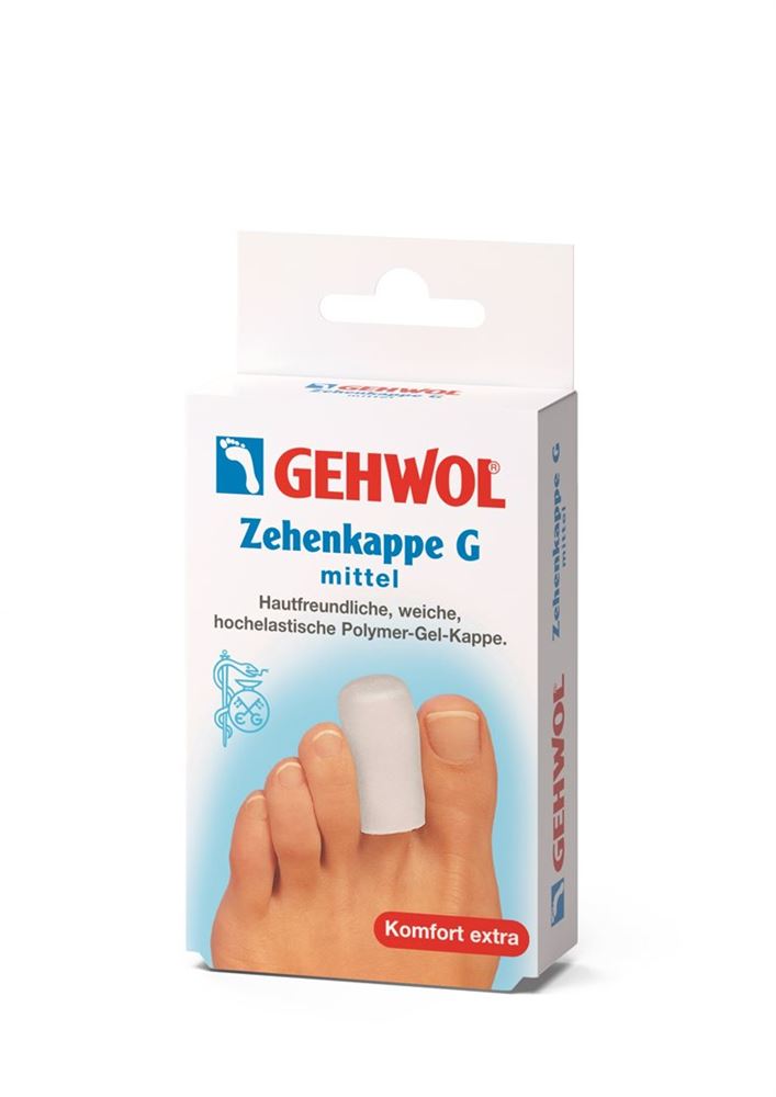 Image of Gehwol Zehenkappen G mittel 2 Stk