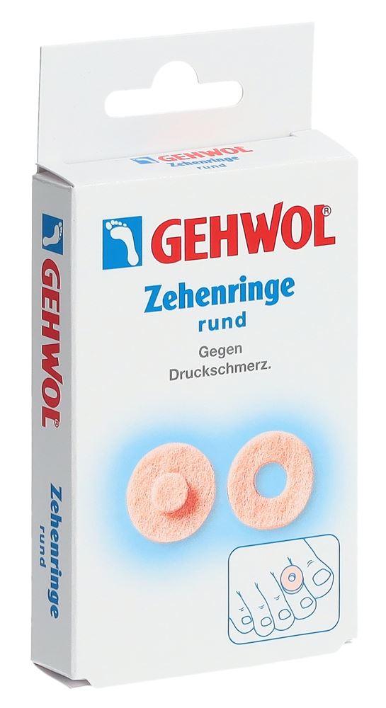 Gehwol Zehenringe rund 9 Stk