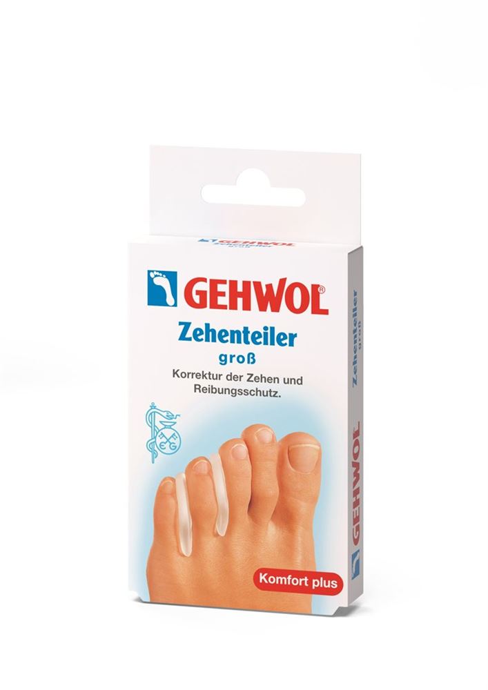 Gehwol Separatore dita in Polymer-Gel grande 3 pezzi