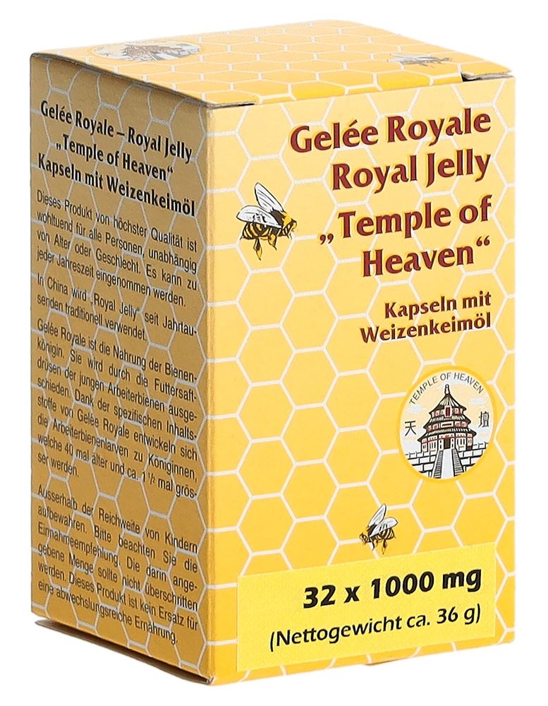 Image of Gelée Royale Royal Jelly Kaps Temple of Heaven Ds 32 Stk