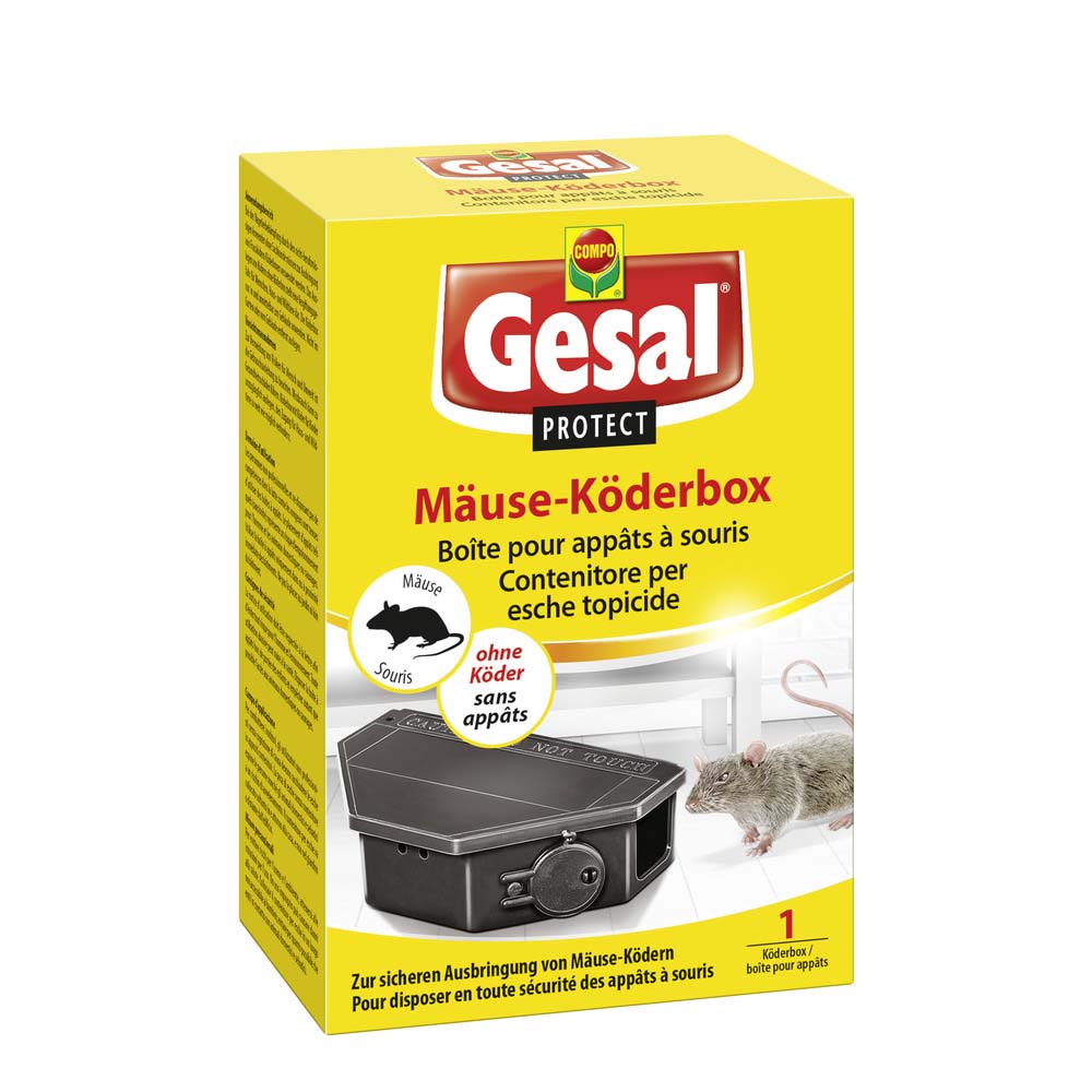 Image of Gesal Protect Mäuse Köderbox leer