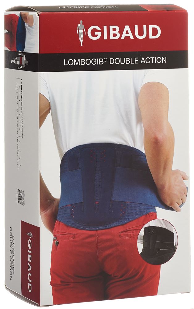 Gibaud Lombogib Double Action 26cm Gr1 80-90cm blau