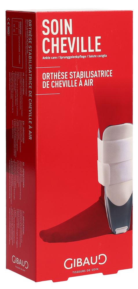 Gibaud orthèse stabilisatrice de cheville à air taille unique