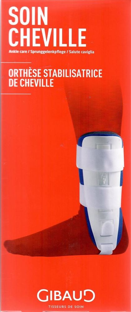 Gibaud orthèse stabilisatrice de cheville à mousse taille unique
