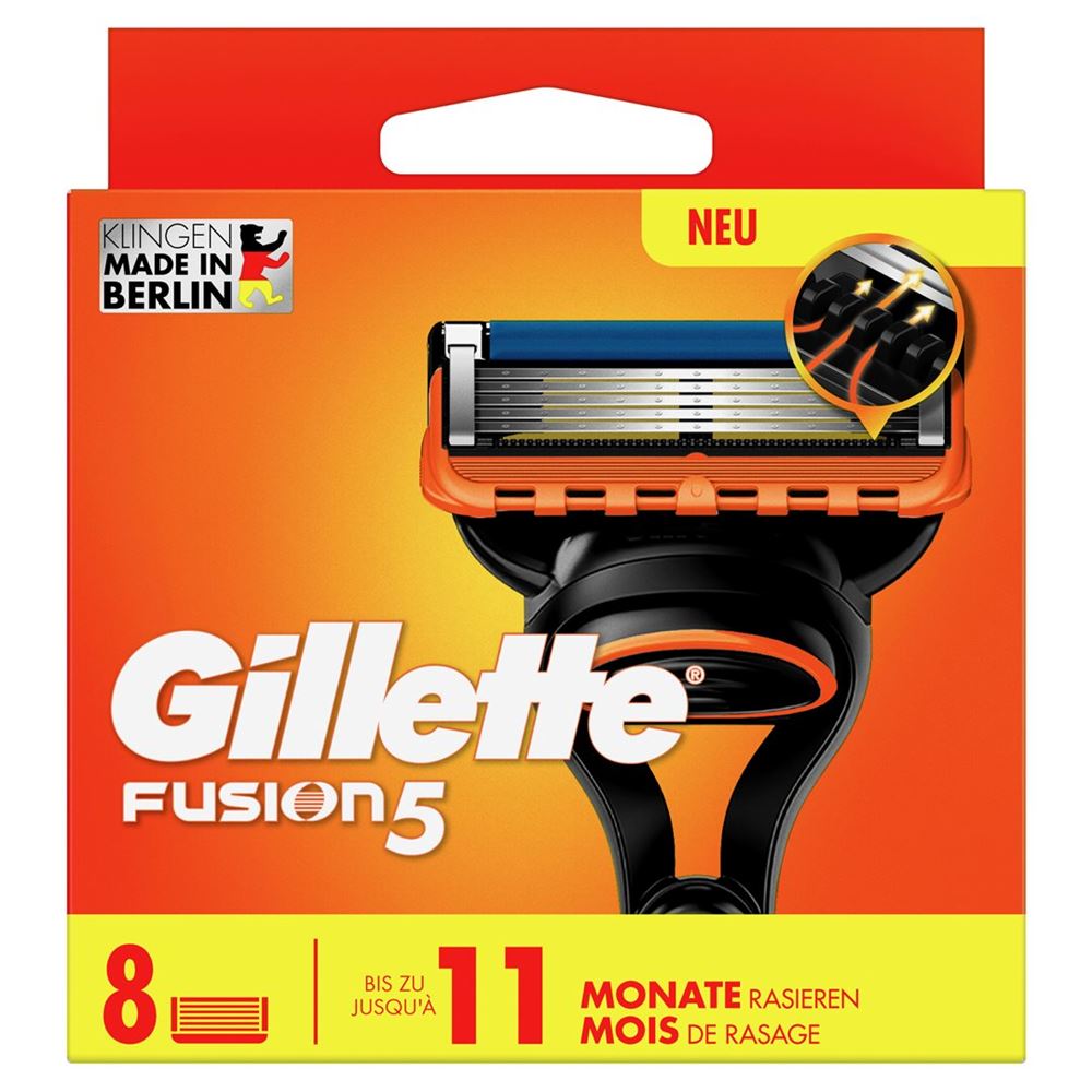 Image of Gillette Fusion5 Systemklingen 8 Stk